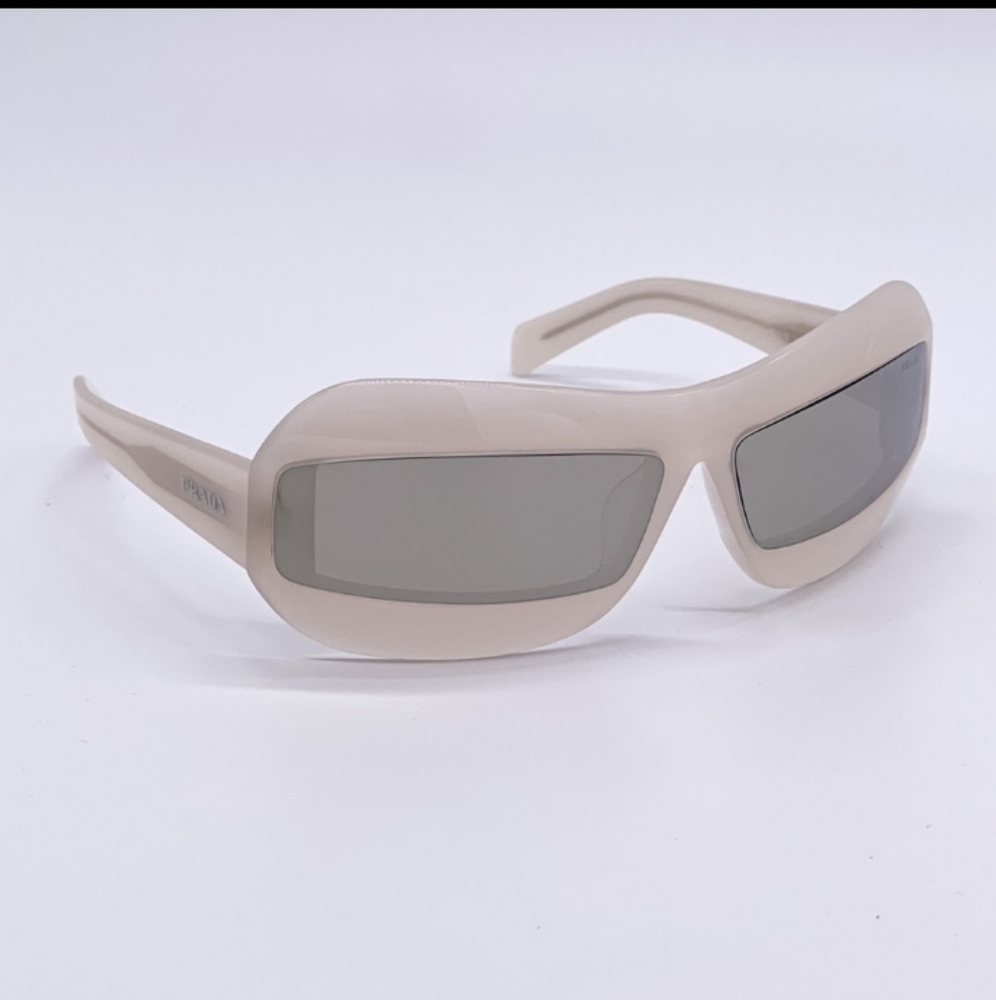 NEW PRADA UNISEX SUNGLASSES PR30YS 13D2B0 WHITE GREY PRADA EYEWEAR SPR 30Y - Picture 5 of 9